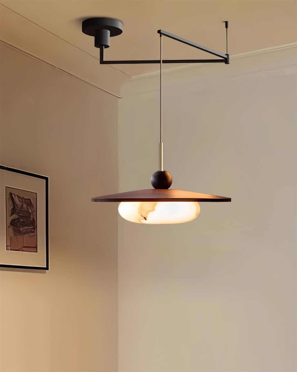 Alabaster Harmony Pendant Light