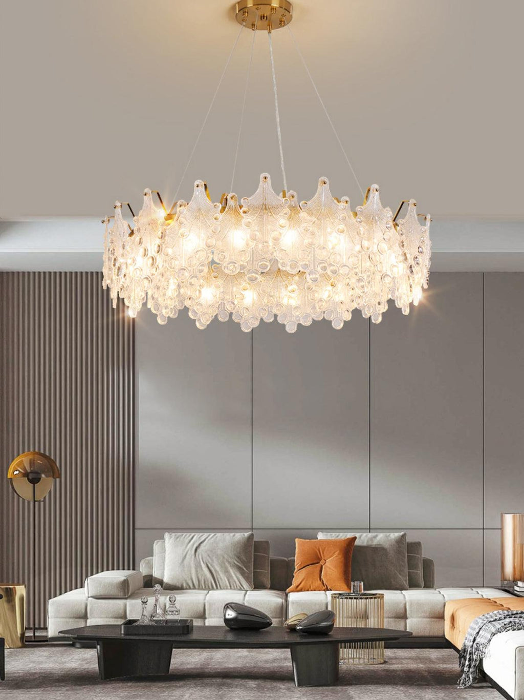 Celestia Crystal Cascade Chandelier