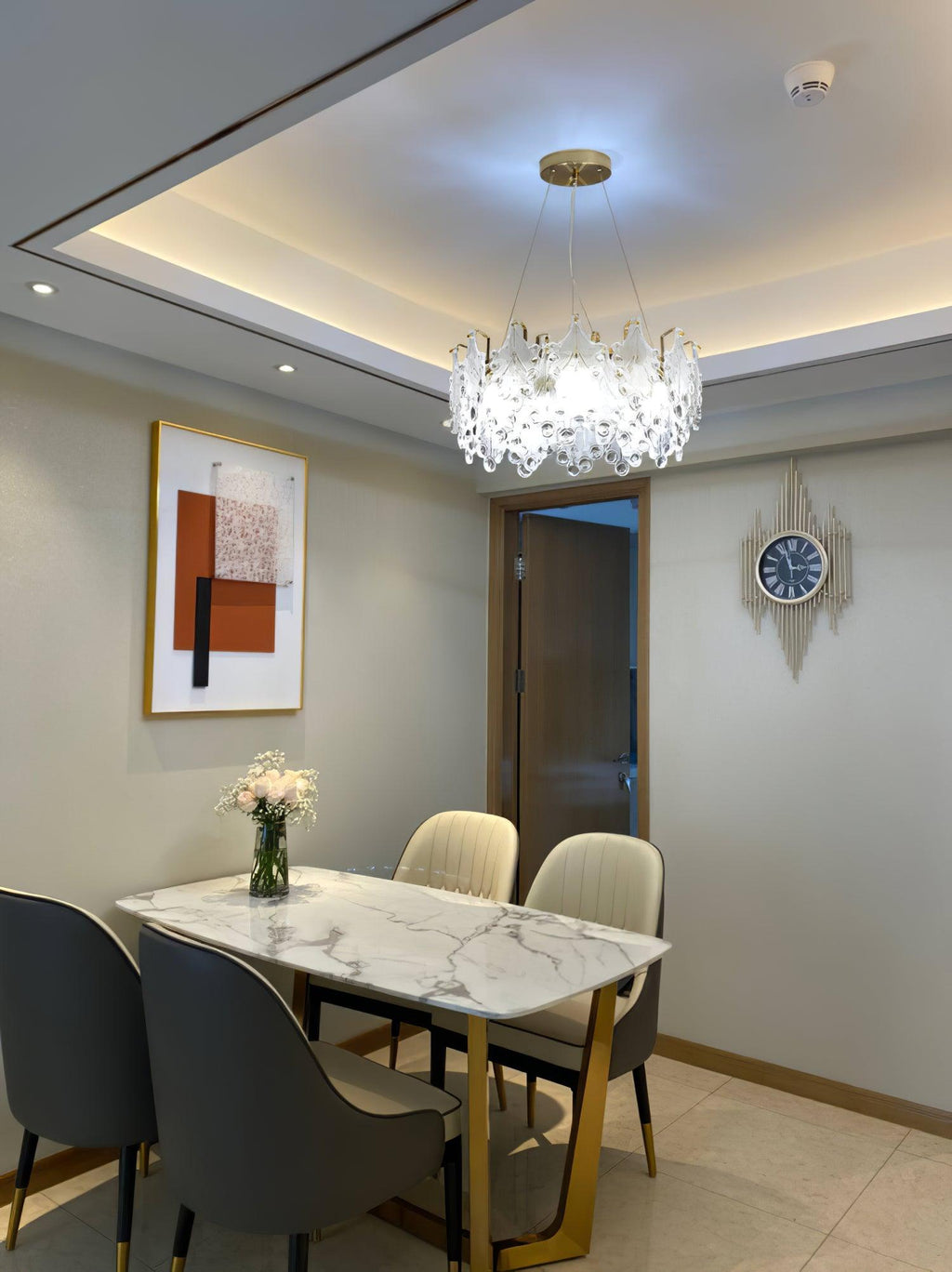 Celestia Crystal Cascade Chandelier