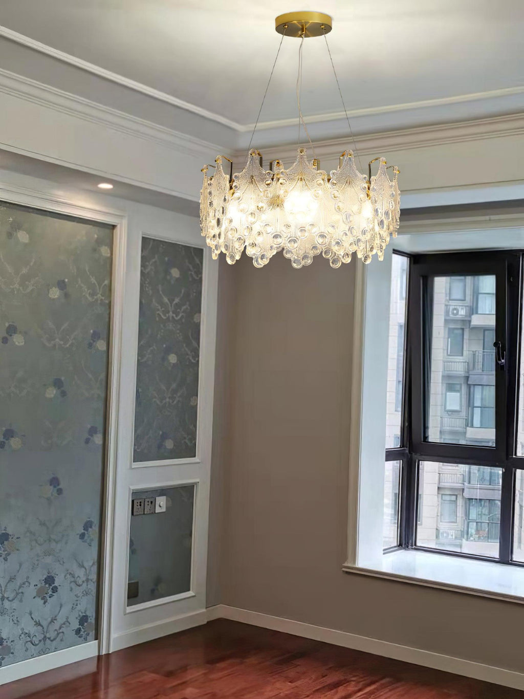 Celestia Crystal Cascade Chandelier