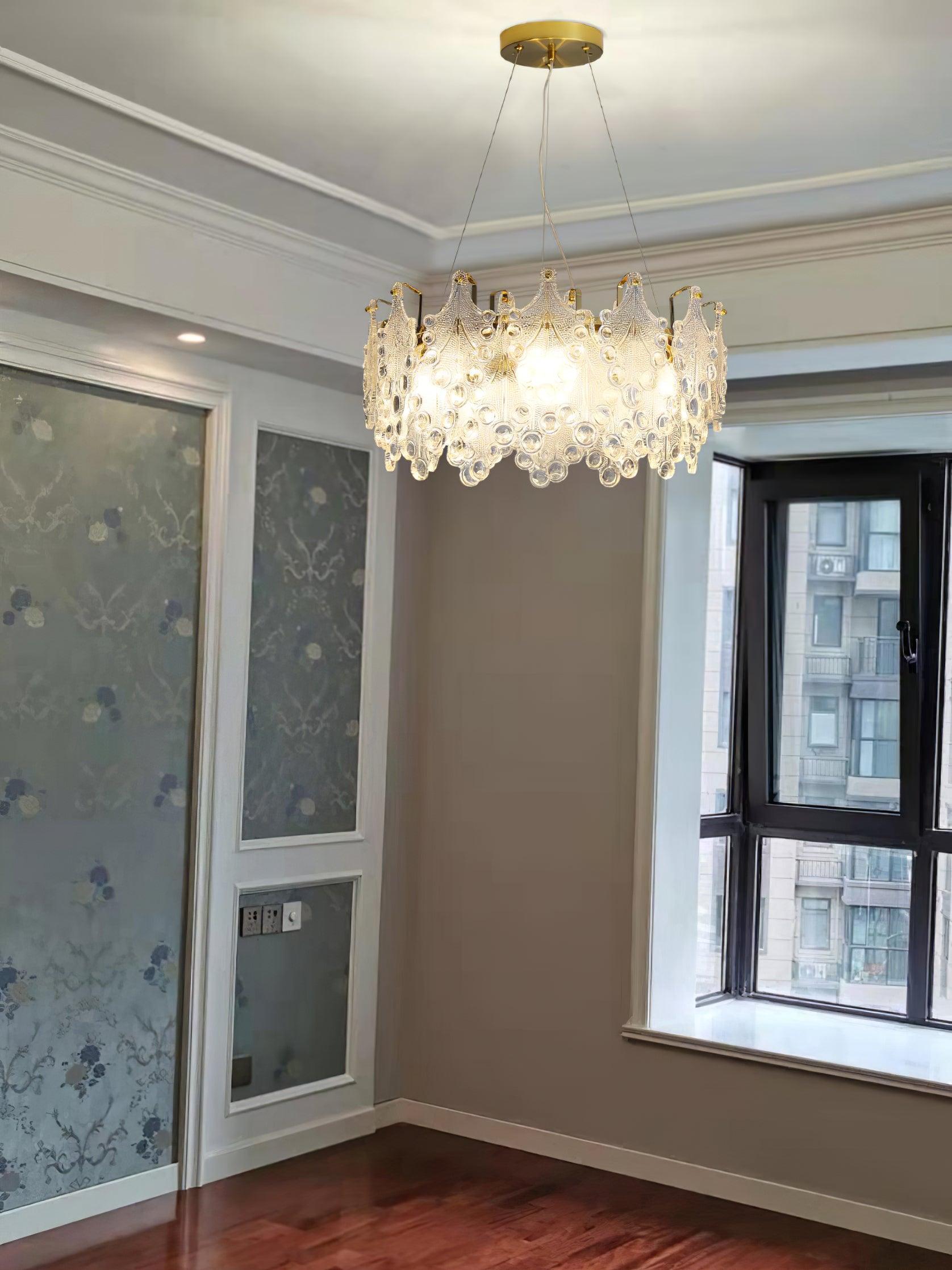 Celestia Crystal Cascade Chandelier