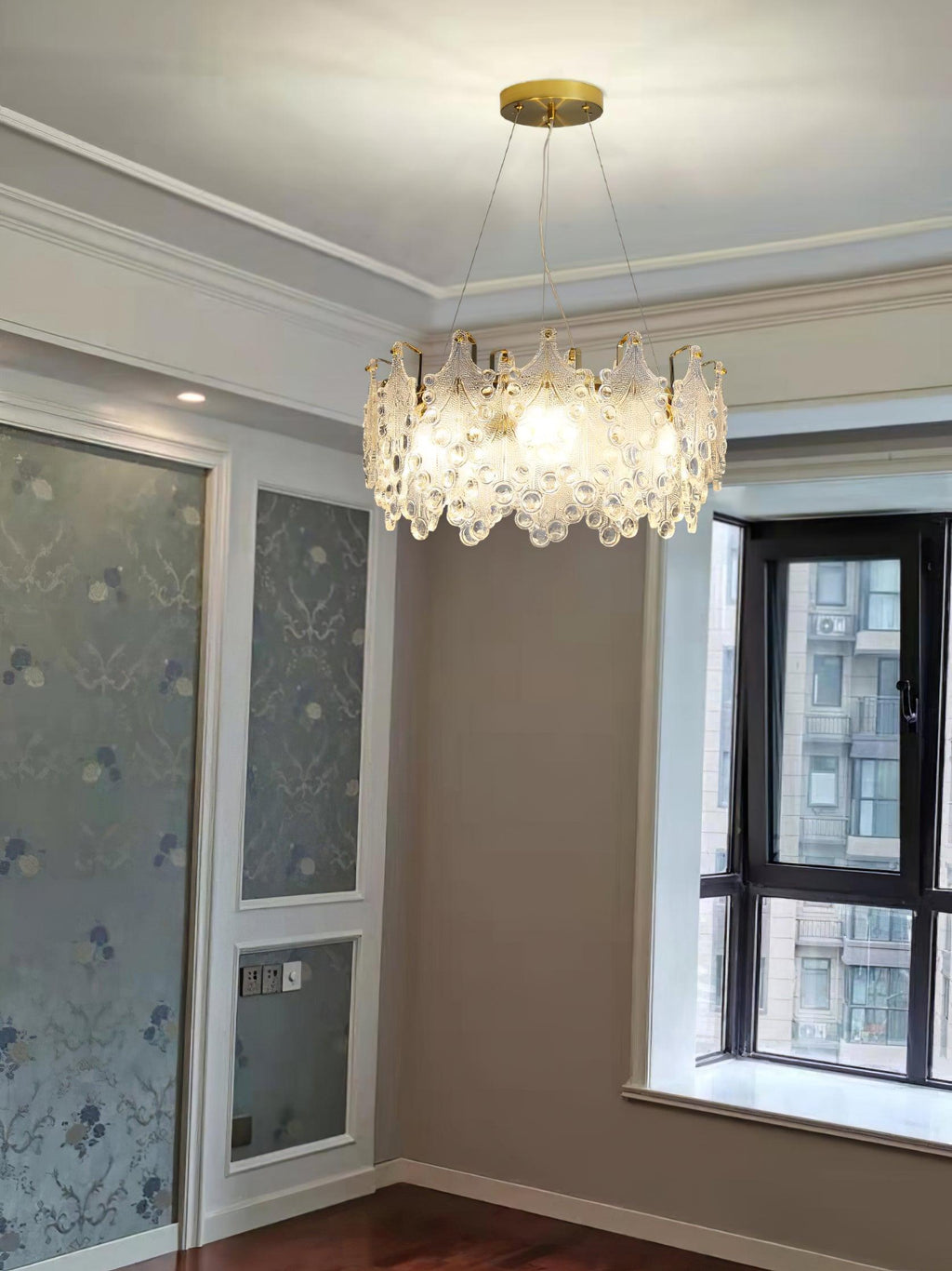 Celestia Crystal Cascade Chandelier