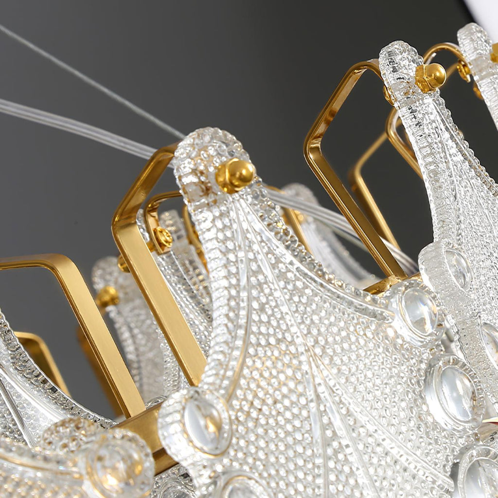 Celestia Crystal Cascade Chandelier
