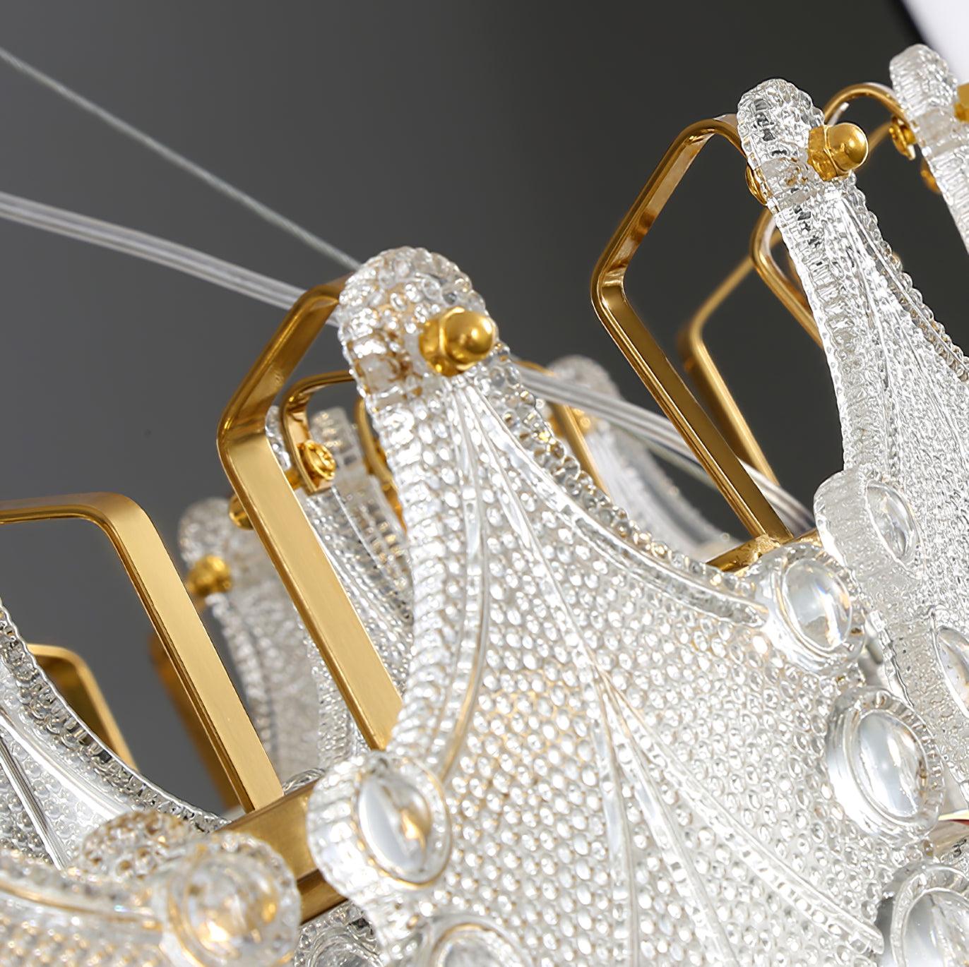 Celestia Crystal Cascade Chandelier