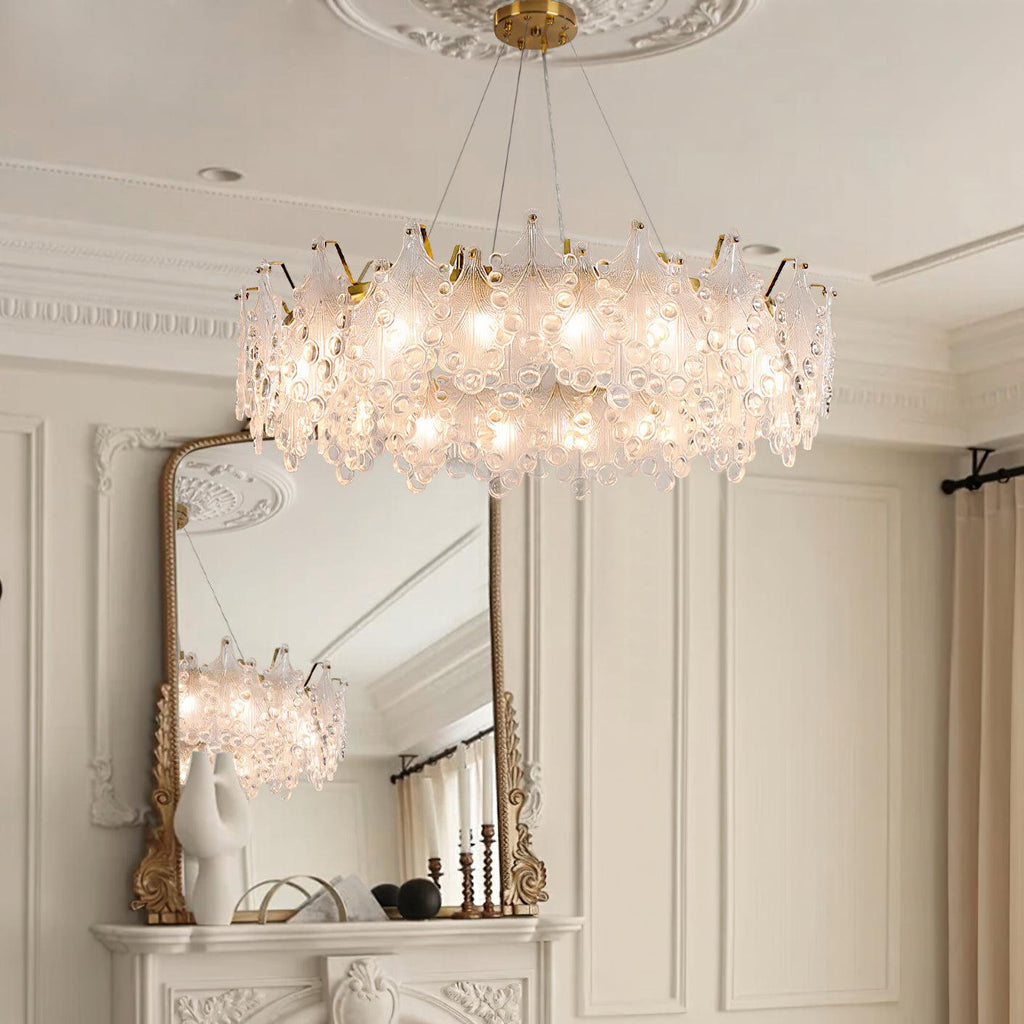 Celestia Crystal Cascade Chandelier