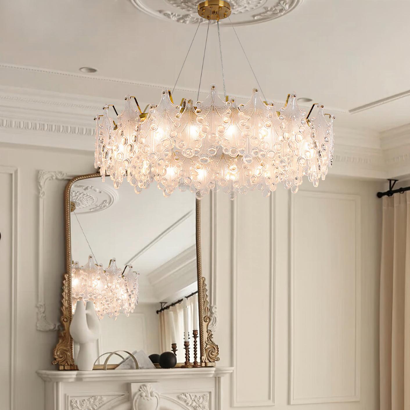 Celestia Crystal Cascade Chandelier