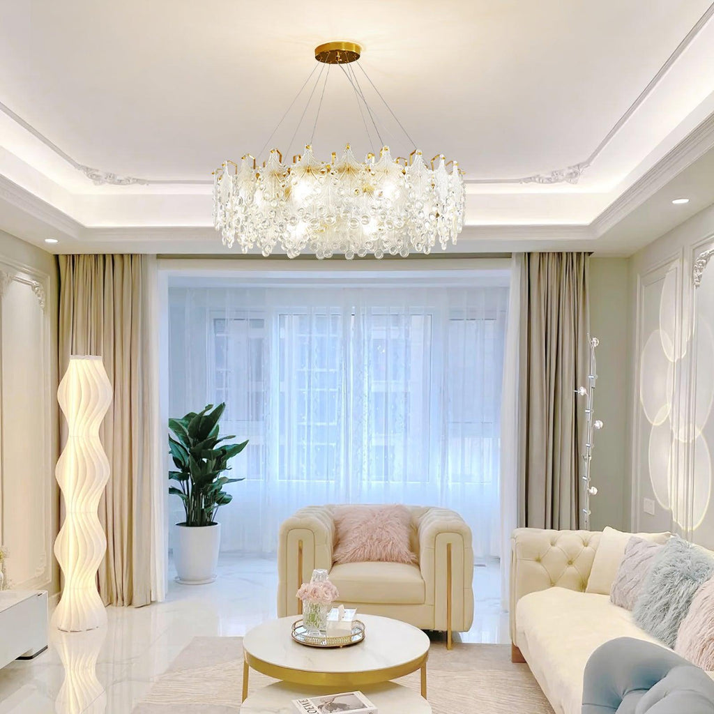 Celestia Crystal Cascade Chandelier