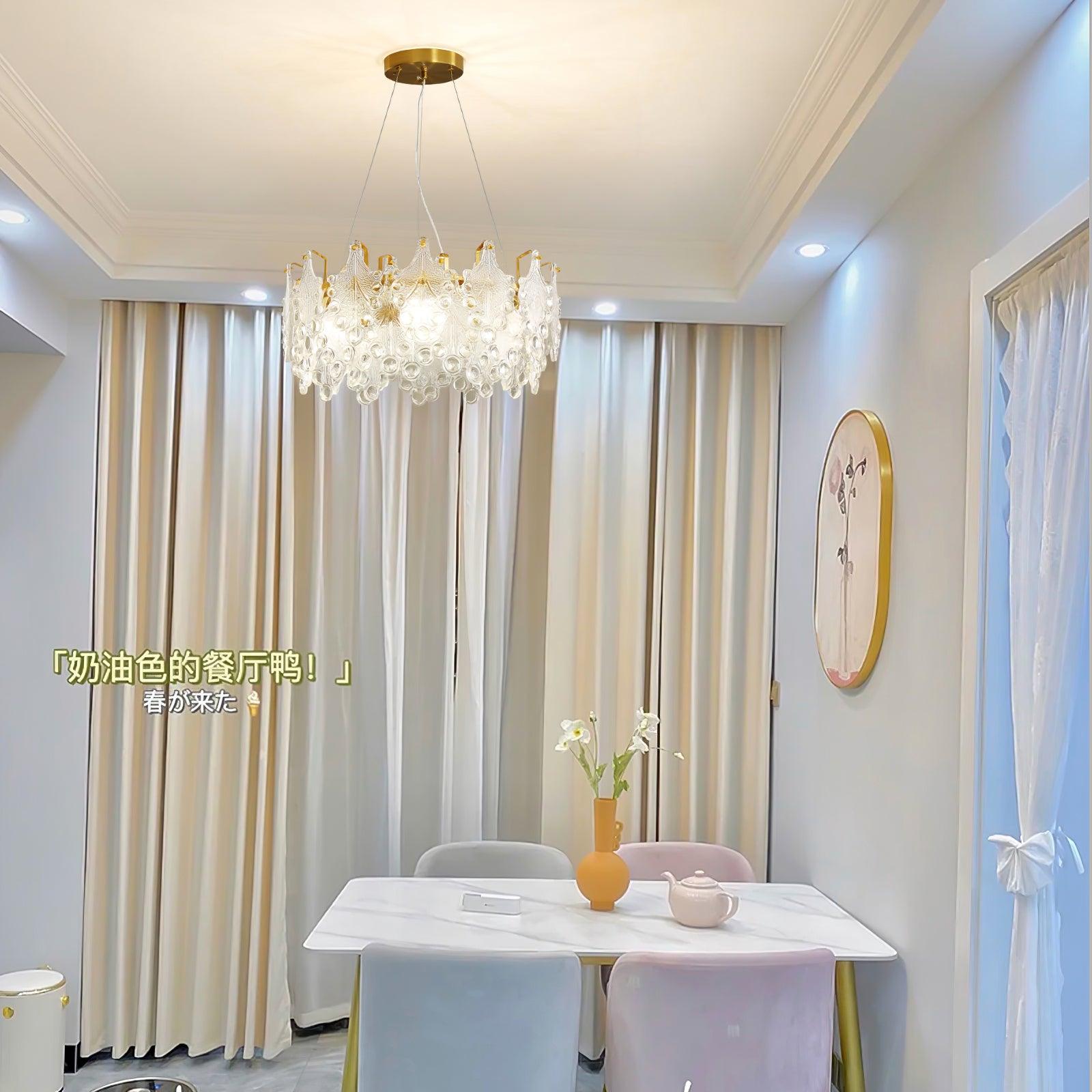 Celestia Crystal Cascade Chandelier