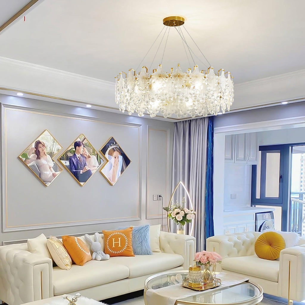 Celestia Crystal Cascade Chandelier
