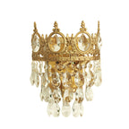 Celestia Vintage Crystal Wall Light