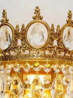 Celestia Vintage Crystal Wall Light
