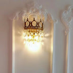 Celestia Vintage Crystal Wall Light