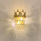 Celestia Vintage Crystal Wall Light