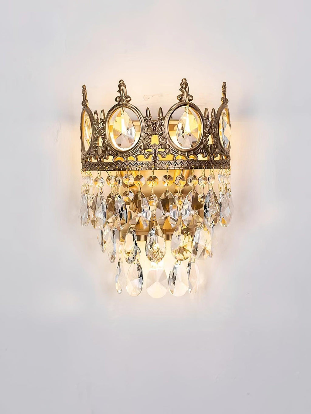 Celestia Vintage Crystal Wall Light