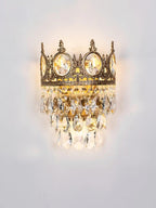 Celestia Vintage Crystal Wall Light