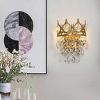 Celestia Vintage Crystal Wall Light