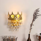 Celestia Vintage Crystal Wall Light