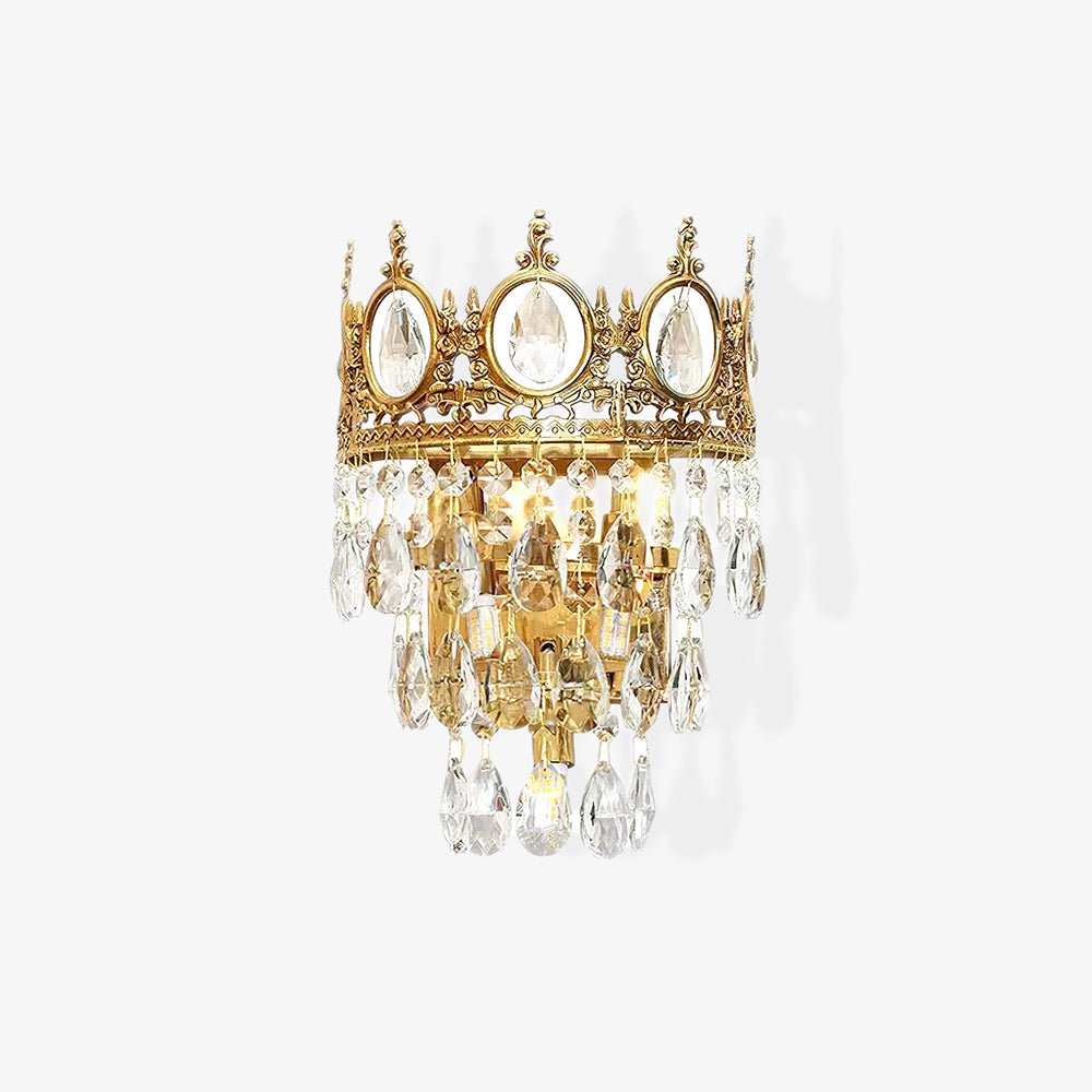 Celestia Vintage Crystal Wall Light