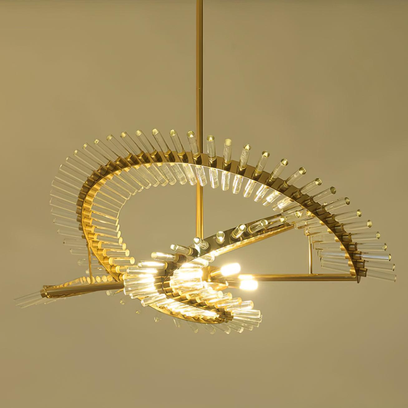 Seraphina Crystal Veil Chandelier