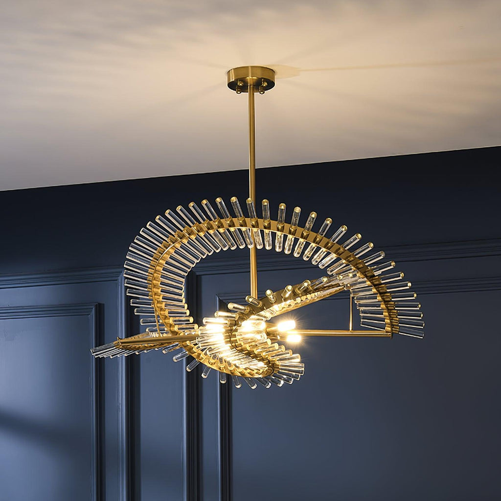 Seraphina Crystal Veil Chandelier