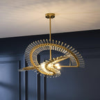 Seraphina Crystal Veil Chandelier