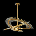 Seraphina Crystal Veil Chandelier
