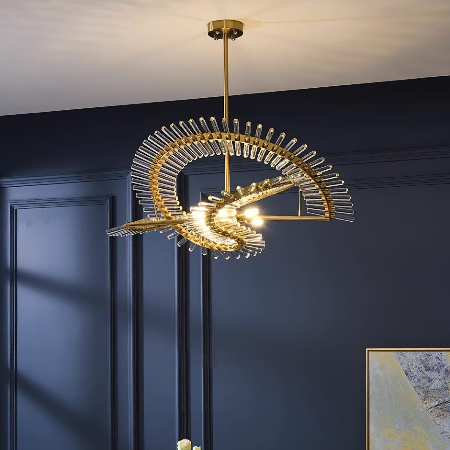 Seraphina Crystal Veil Chandelier