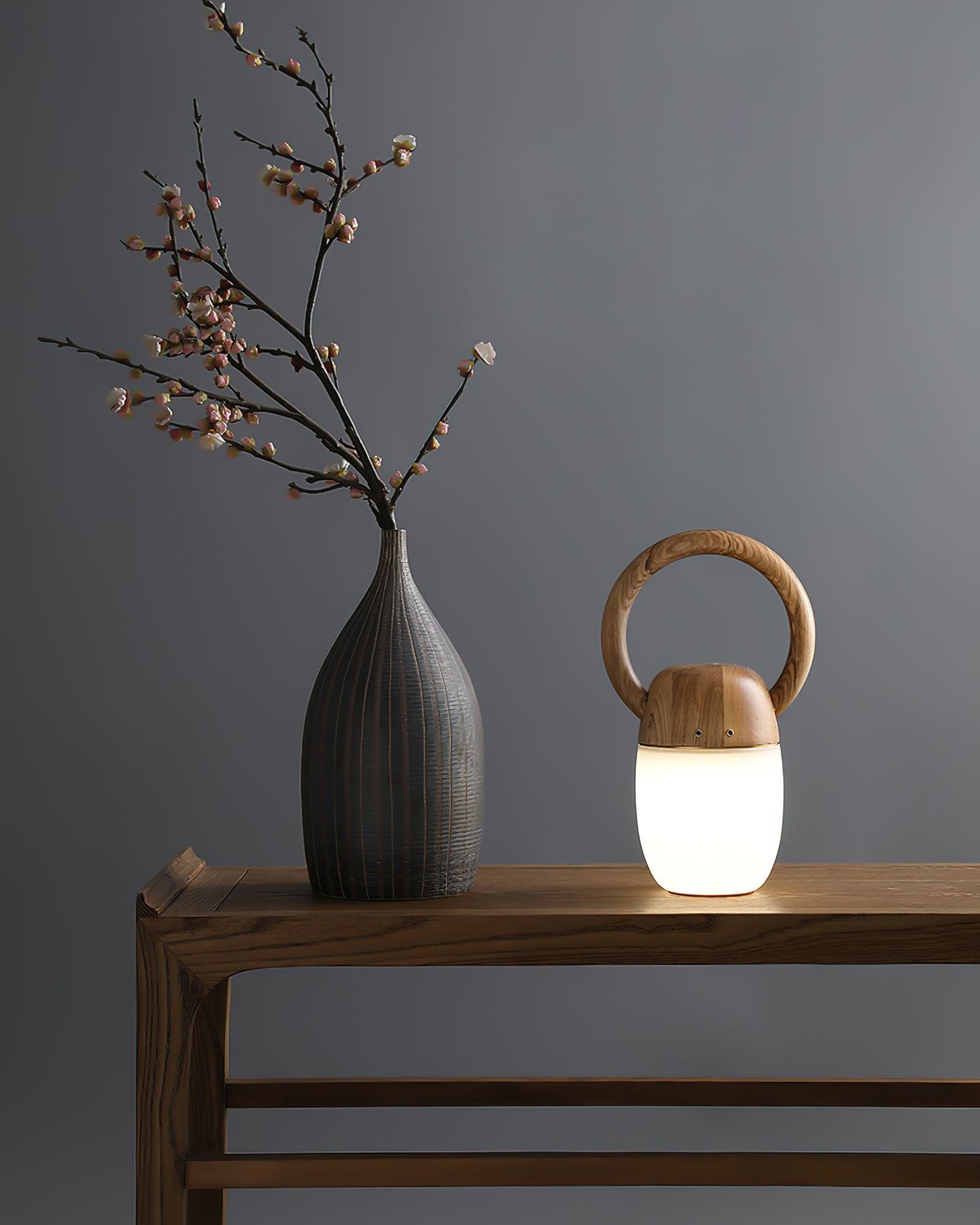 Timber Glow Table Lamp