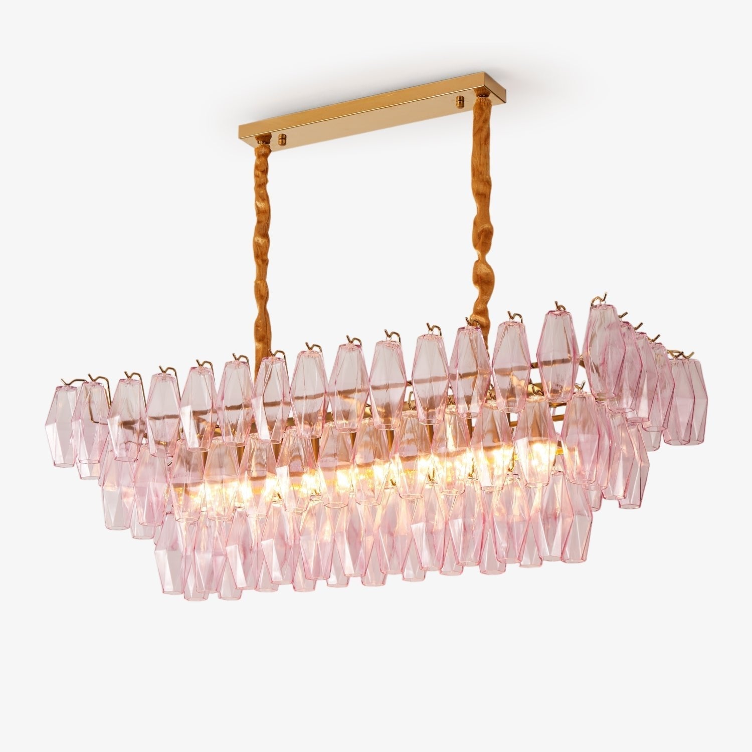 Roselia Prism Glass Chandelier