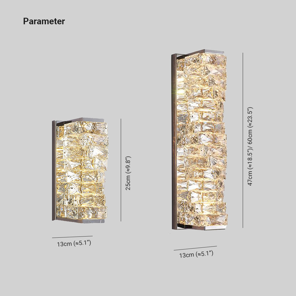 Crystal Elegance Wall Light
