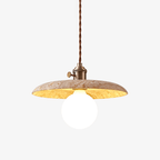 Lunaro Travertine Pendant Light