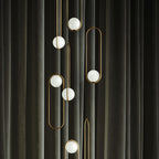Luminara Tiered Glass Chandelier