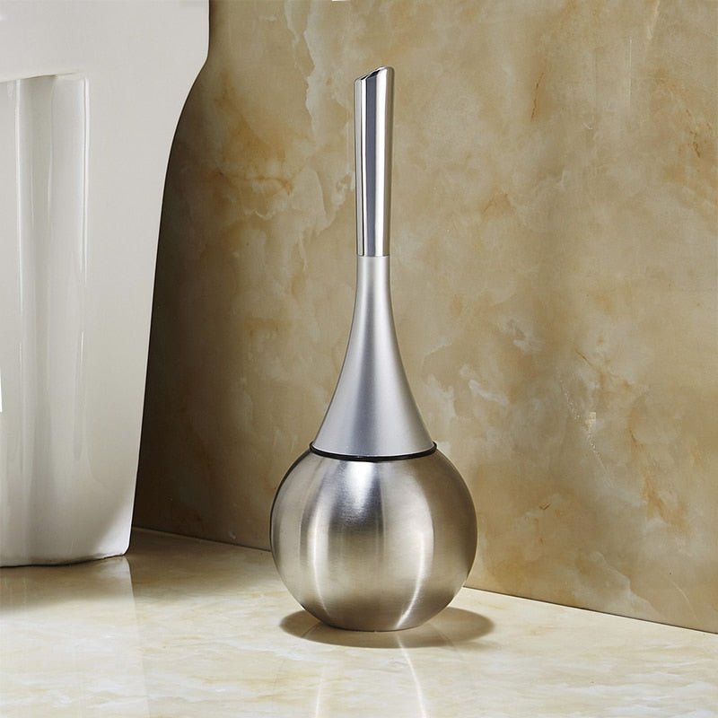 Stainless Steel Toilet Brush | Sleek & Hygienic