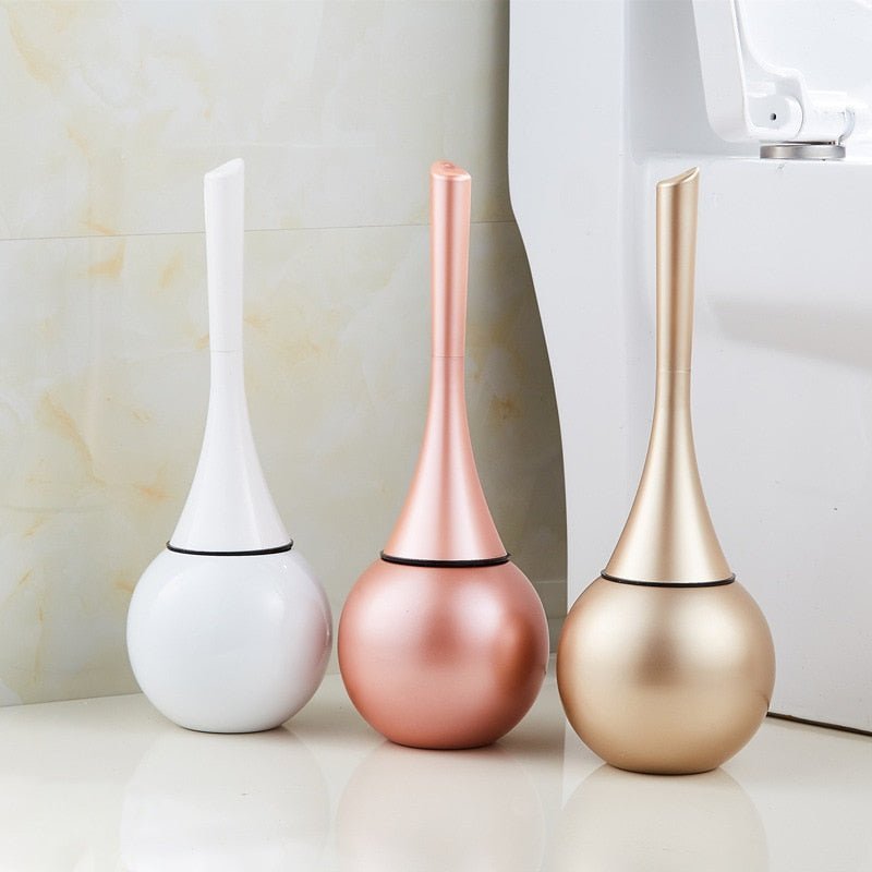 Stainless Steel Toilet Brush | Sleek & Hygienic
