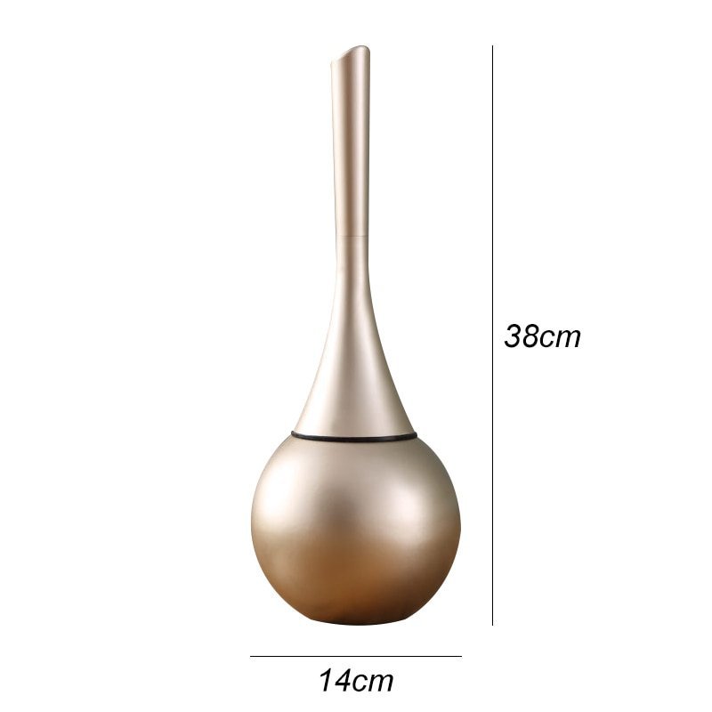 Stainless Steel Toilet Brush | Sleek & Hygienic