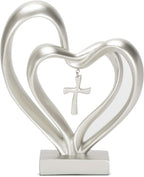 Heart and Cross Table Decoration