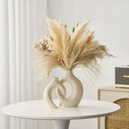 EarthTone Ceramic Vase Duo
