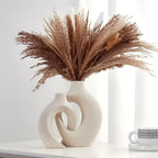 EarthTone Ceramic Vase Duo