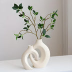 EarthTone Ceramic Vase Duo
