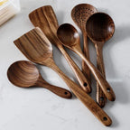 High-Quality Acacia Wood Kitchen Gadget Set