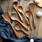 High-Quality Acacia Wood Kitchen Gadget Set