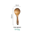 High-Quality Acacia Wood Kitchen Gadget Set