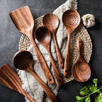 High-Quality Acacia Wood Kitchen Gadget Set