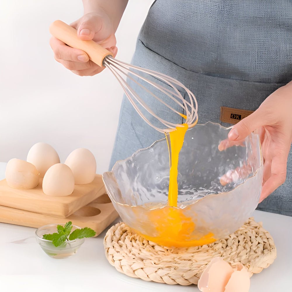 Complete 12pcs Bamboo-Silicone Utensils for Cooking & Baking