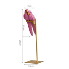 Whispering Wings | Resin Parrot Duo