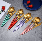 Stainless Steel Gold & Silver Elegant Dining