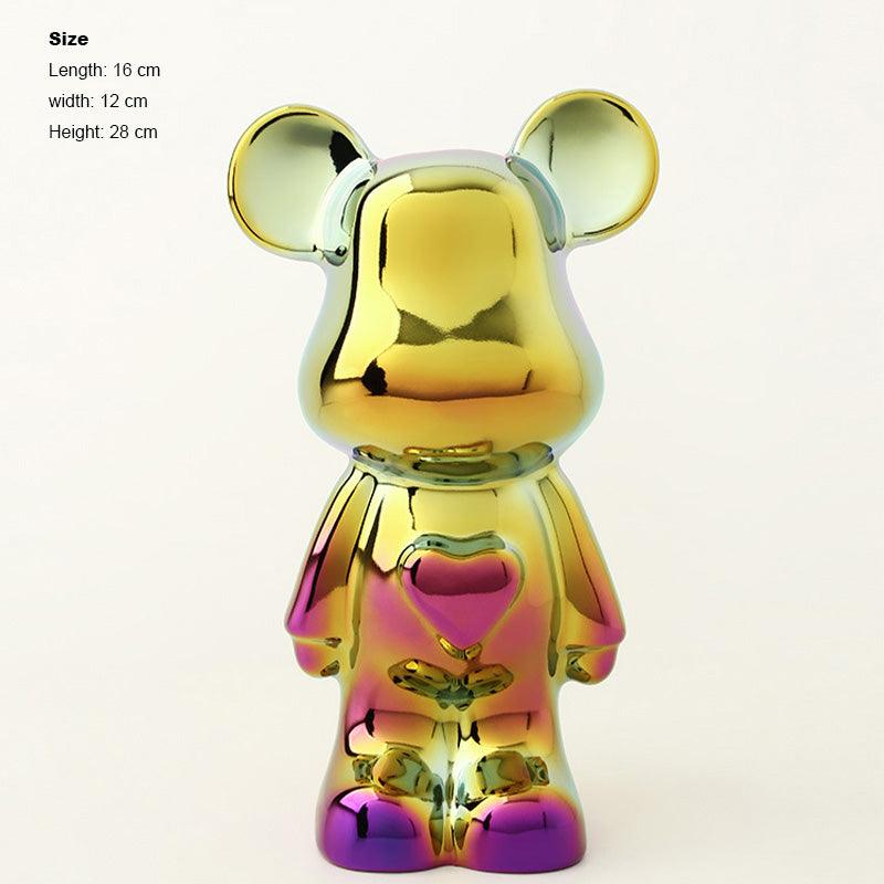 Designer Ceramic Bear with Heart