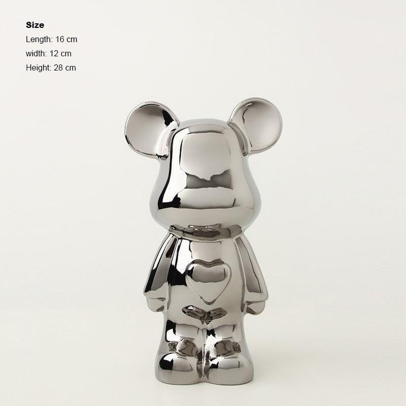 Designer Ceramic Bear with Heart