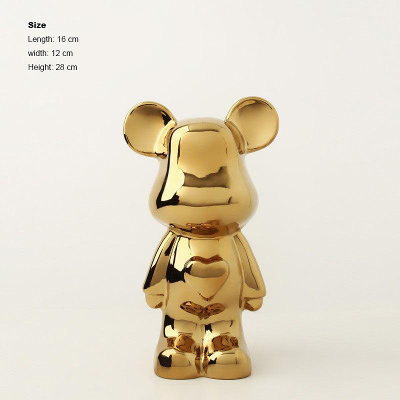 Designer Ceramic Bear with Heart