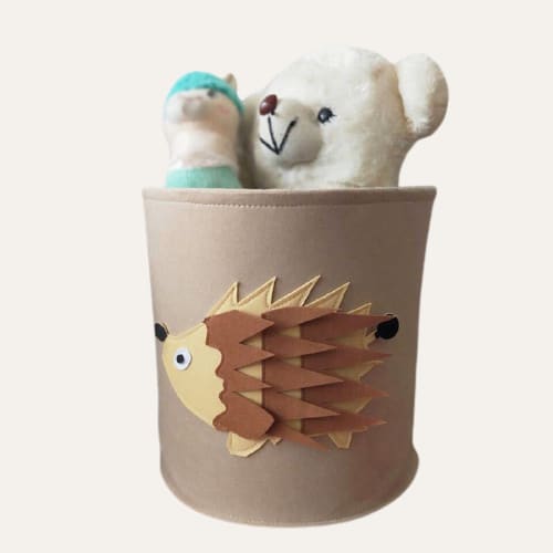 Fabric Animal Storage Baskets | Kids’ Room Organizer